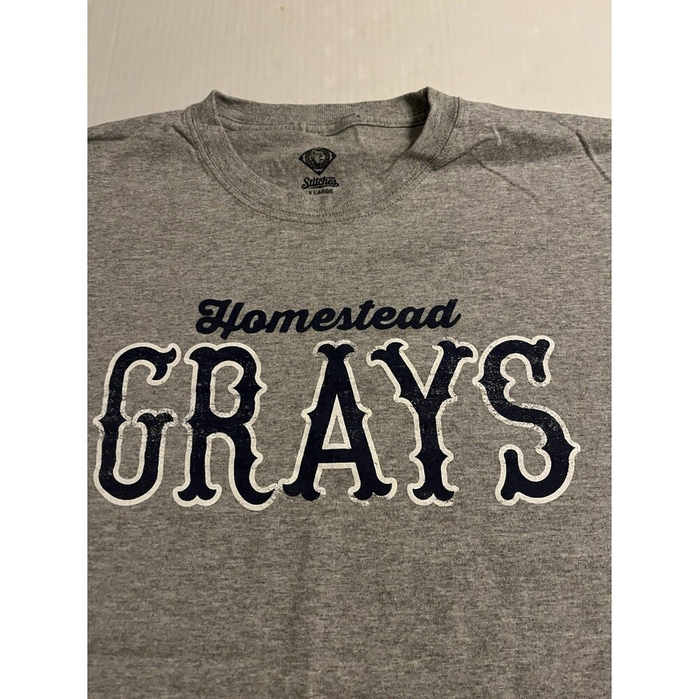 Homestead Grays Negro League Baseball Museum T-Shirt XL Stitches Josh Gibson MLB